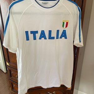Men’s white short sleeve t-shirt ITALIA